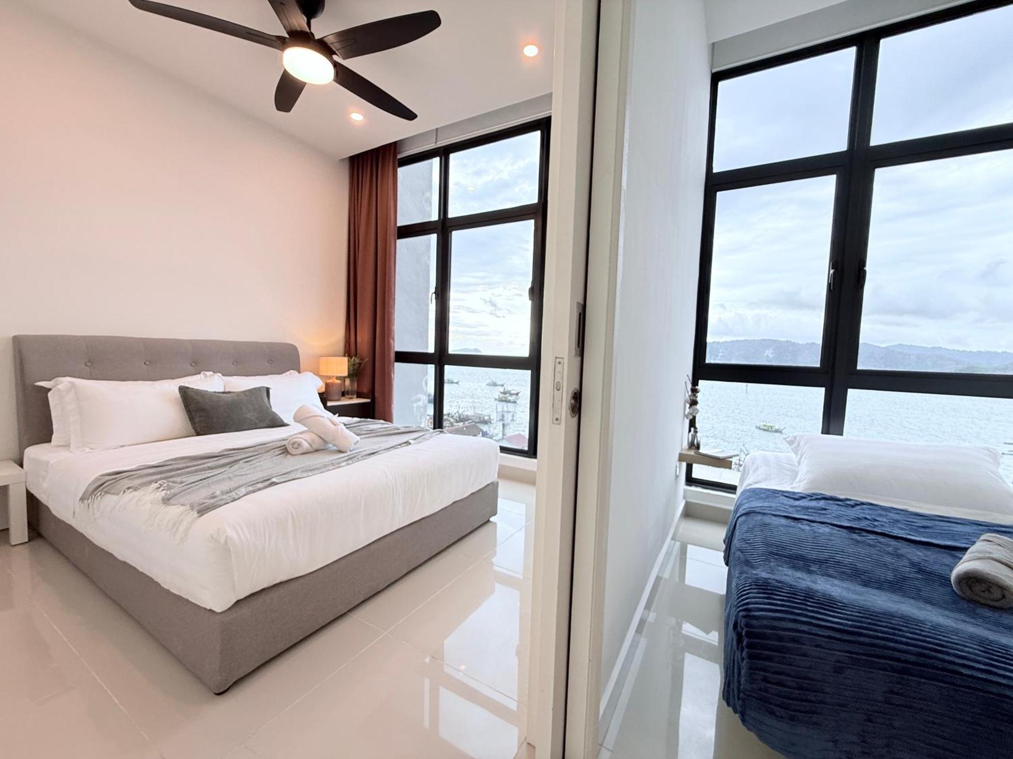 The Shore Cbd Kota Kinabalu By Laxzone Suite Exterior photo
